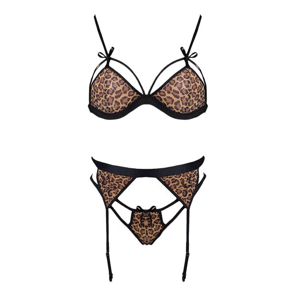 3pieces/lot women leopard wireless bra temptation bandage lingerie set ultrathin breathable thong with garter collar sleepwear lenceria, Red;black
3pieces/lot women leopard wireless bra temptation bandage lingerie set ultrathin breathable thong with garter collar sleepwear lenceria, Red;black