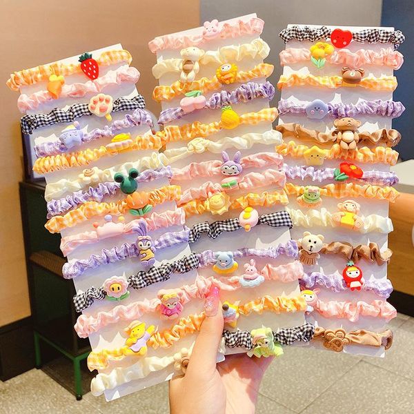 hair accessories 5pcs scrunchies elastic bands girl sweet cartoon fruit flower rubber tie character scrunchie headwear, Slivery;white
hair accessories 5pcs scrunchies elastic bands girl sweet cartoon fruit flower rubber tie character scrunchie headwear, Slivery;white