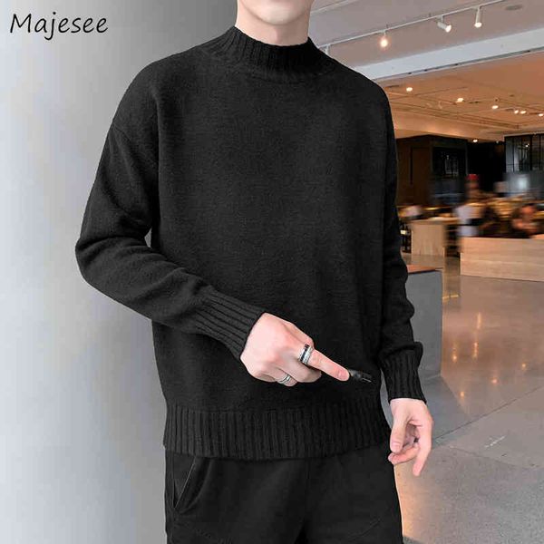 men half turtleneck pullovers plus veet big size m-3xl korean style fashion trendy basic all match knitted students sweaters, Black
men half turtleneck pullovers plus veet big size m-3xl korean style fashion trendy basic all match knitted students sweaters, Black