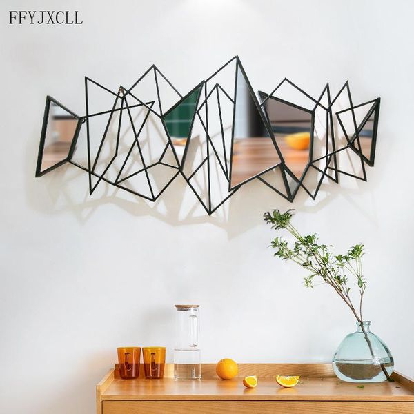 decorative objects & figurines modern luxury metal background wall decoration living room three-dimensional geometric porch mirror pendant
decorative objects & figurines modern luxury metal background wall decoration living room three-dimensional geometric porch mirror pendant