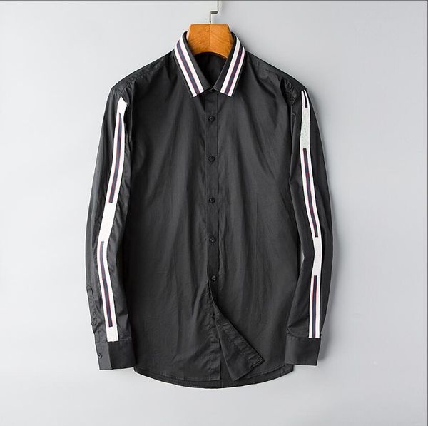 2021 men's business casual shirt men long sleeve striped slim fit masculina social male t-shirts new fashion man checked #203 shirt, White;black
2021 men's business casual shirt men long sleeve striped slim fit masculina social male t-shirts new fashion man checked #203 shirt, White;black