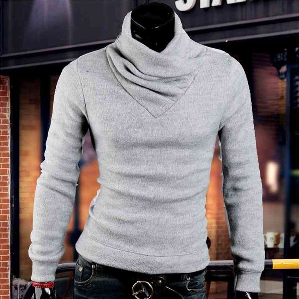 2021 spring new men's wear korean base t-shirt long sleeve high collar sweater, Black
2021 spring new men's wear korean base t-shirt long sleeve high collar sweater, Black