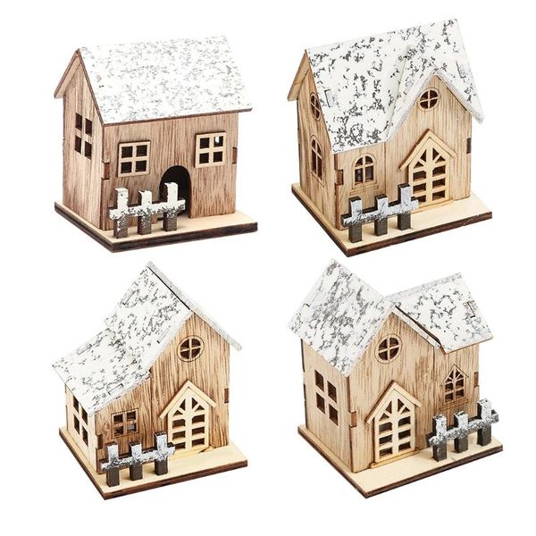 party decoration festival led light wood house christmas tree decorations for home nice illuminated wooden diy present children
party decoration festival led light wood house christmas tree decorations for home nice illuminated wooden diy present children