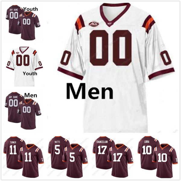 college virginia tech hokies football jersey ncaa ryan willis bruce smith deangelo hall tyrod taylor terrell edmunds mens youth kids, Black
college virginia tech hokies football jersey ncaa ryan willis bruce smith deangelo hall tyrod taylor terrell edmunds mens youth kids, Black