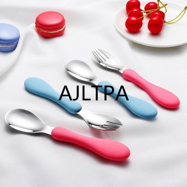 100pcs/lot lovely children flatware spoon fork kids feeding stainless steel baby spoon color children flatware fork ct0205
100pcs/lot lovely children flatware spoon fork kids feeding stainless steel baby spoon color children flatware fork ct0205