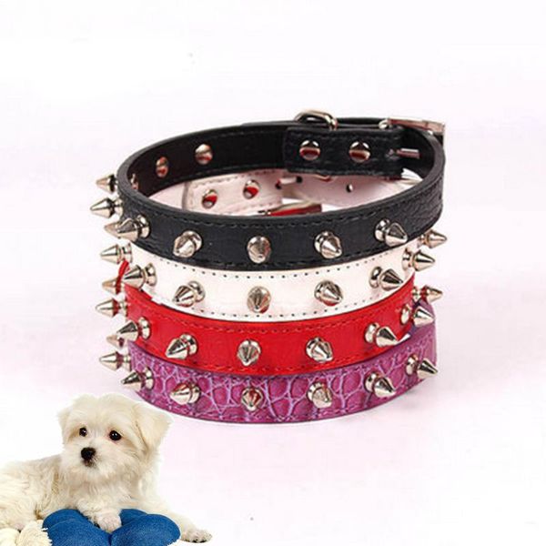 dog collars & leashes candy color leather rivet spiked puppy necklace studded pet adjustable collar neck collare cane
dog collars & leashes candy color leather rivet spiked puppy necklace studded pet adjustable collar neck collare cane