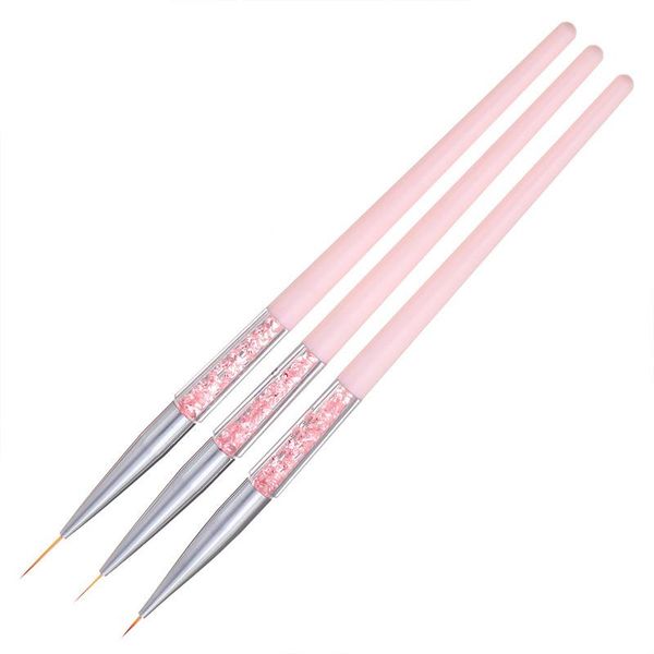 nail brushes 3 pcs art acrylic liner painting brush french lines stripes grid pattern drawing pen 3d diy tips manicure tools, Yellow
nail brushes 3 pcs art acrylic liner painting brush french lines stripes grid pattern drawing pen 3d diy tips manicure tools, Yellow