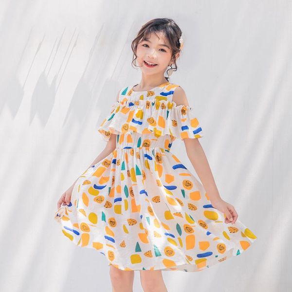 girl's dresses teenager children dress girl costume 2021 summer flower ruffle princess 10 12 14 years, Red;yellow
girl's dresses teenager children dress girl costume 2021 summer flower ruffle princess 10 12 14 years, Red;yellow