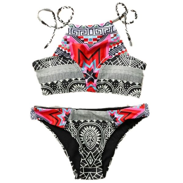 halter 2 piece tankin bikini set bandage brazilian bikini swimwear swimsuit floral print biquini women retro bathing suit
halter 2 piece tankin bikini set bandage brazilian bikini swimwear swimsuit floral print biquini women retro bathing suit