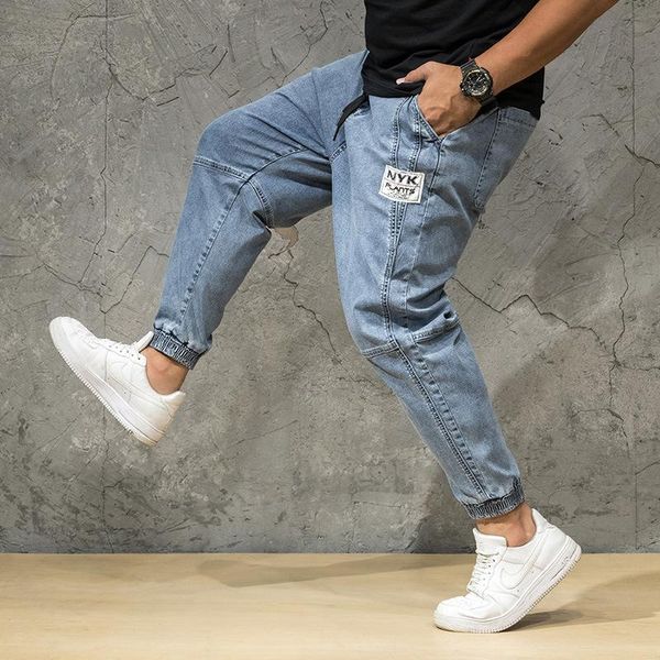 men's jeans fashion japanese overweight man loose denim pants plus size mens clothing printed men baggy, Blue
men's jeans fashion japanese overweight man loose denim pants plus size mens clothing printed men baggy, Blue