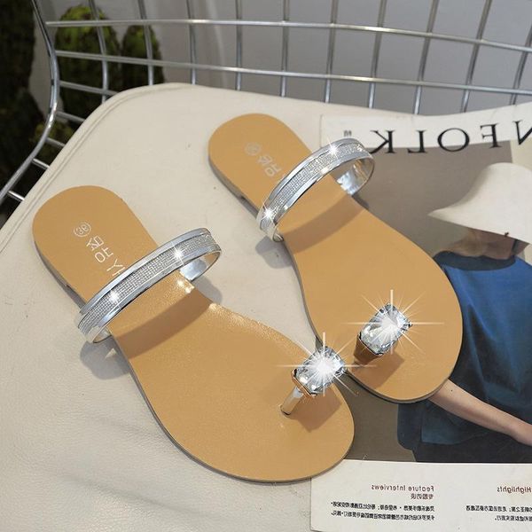 sandals size casual women's shoes flat bottom rhinestone word 2021 slippers summer large women, Black
sandals size casual women's shoes flat bottom rhinestone word 2021 slippers summer large women, Black