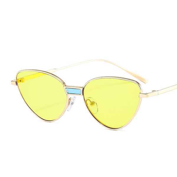 new metal sunglasses 7132 european and american fashion colorful women's sunglasses personality cat eye sunglasses vintage, White;black
new metal sunglasses 7132 european and american fashion colorful women's sunglasses personality cat eye sunglasses vintage, White;black