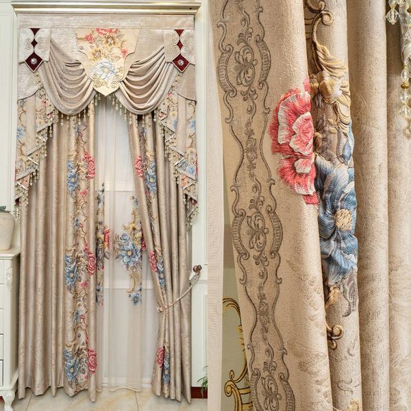 curtain & drapes thick chenille european tie rong embroidered cloth for living room bedroom windows simple now finished
curtain & drapes thick chenille european tie rong embroidered cloth for living room bedroom windows simple now finished