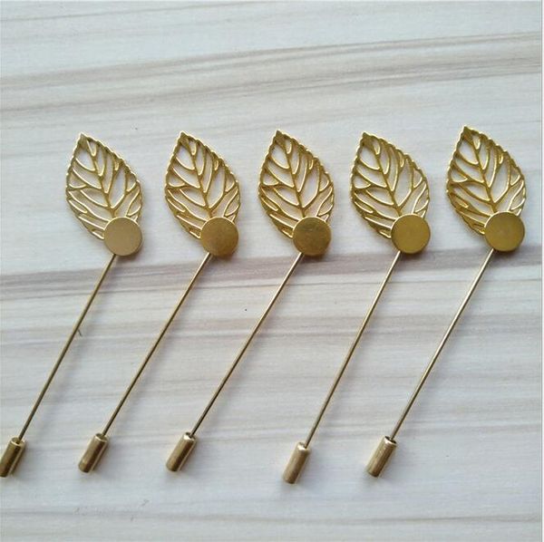 100pcs gold leaf plated copper hat brooches pins stick brooch lapel pin base for women men diy findings jewelry, Gray
100pcs gold leaf plated copper hat brooches pins stick brooch lapel pin base for women men diy findings jewelry, Gray