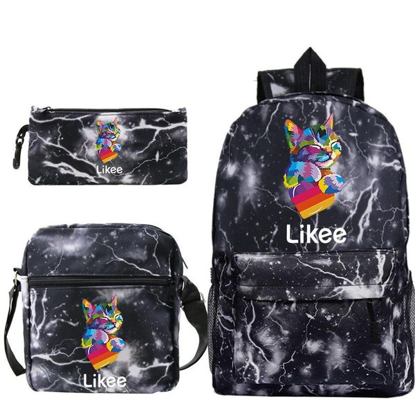 backpack mochila likee backpacks 3pcs set boys girls back to school book bag students teens lapwomen casual
backpack mochila likee backpacks 3pcs set boys girls back to school book bag students teens lapwomen casual