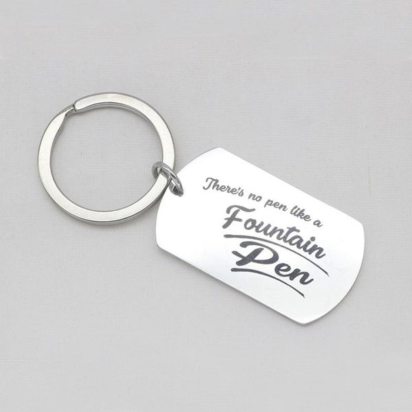 keychains letter keychain 2021 est stainless steel "there's on pen like a fountain pen" jewelry gift for students yp7235, Silver
keychains letter keychain 2021 est stainless steel "there's on pen like a fountain pen" jewelry gift for students yp7235, Silver