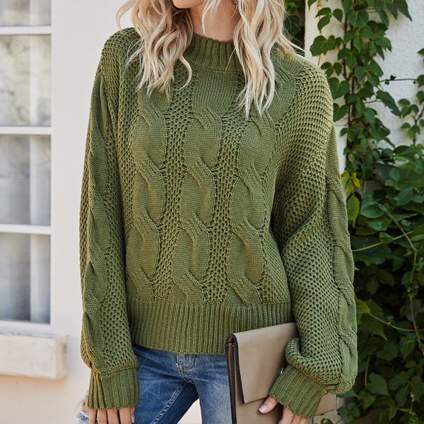 sweater new brown pink women's jumper casual style threaded pullover solid full femal ladies winter cl 1ufd, White;black
sweater new brown pink women's jumper casual style threaded pullover solid full femal ladies winter cl 1ufd, White;black