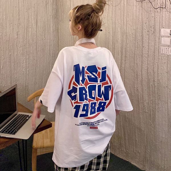 qnpqyx women short sleeve t shirts hip pop streetwear 2021 new fashion letter print oversized t-shirt harajuku style summer, White
qnpqyx women short sleeve t shirts hip pop streetwear 2021 new fashion letter print oversized t-shirt harajuku style summer, White