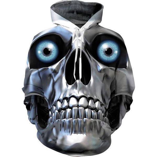 men's hoodies & sweatshirts autumn winter fashion stylish 3d men/women with hat printed mechanical skull hooded plus size 5xl, Black
men's hoodies & sweatshirts autumn winter fashion stylish 3d men/women with hat printed mechanical skull hooded plus size 5xl, Black