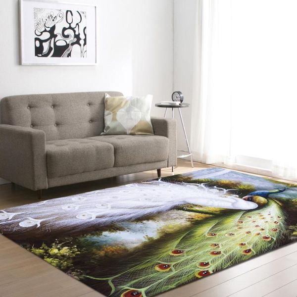 carpets modern simple peacock print thick nordic style carpet for living room bedroom household rectangular sofa mat rugs
carpets modern simple peacock print thick nordic style carpet for living room bedroom household rectangular sofa mat rugs