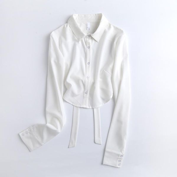 women's blouses & shirts spring and autumn style solid color all-match halter lace long-sleeved shirt women, square-neck short women, White
women's blouses & shirts spring and autumn style solid color all-match halter lace long-sleeved shirt women, square-neck short women, White