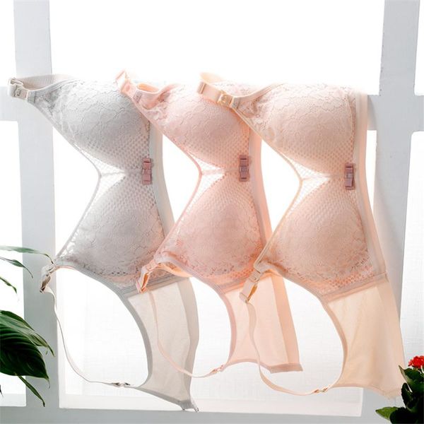 maternity intimates wire women lingerie brassiere cotton lace push up breast feeding bra for pregancy postpartum front closure sleep un, White
maternity intimates wire women lingerie brassiere cotton lace push up breast feeding bra for pregancy postpartum front closure sleep un, White