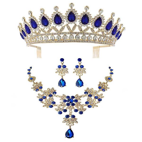earrings & necklace bling rhinestone wedding tiaras and crowns stud bridal jewelry sets bride noiva hair accessories, Silver
earrings & necklace bling rhinestone wedding tiaras and crowns stud bridal jewelry sets bride noiva hair accessories, Silver