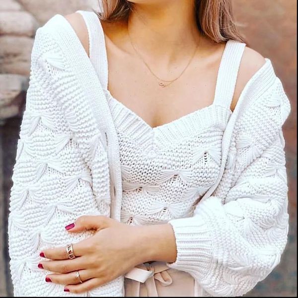 vintage women elegant knitted blouse sets 2021 fashion ladies bomb set female streetwear bow shirts girls chic knitwear, White
vintage women elegant knitted blouse sets 2021 fashion ladies bomb set female streetwear bow shirts girls chic knitwear, White