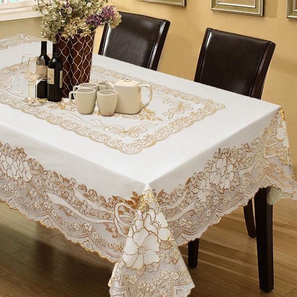table cloth luxury golden printed waterproof european plastic rectangle tablecloth crocheted outdoor party banquet cover
table cloth luxury golden printed waterproof european plastic rectangle tablecloth crocheted outdoor party banquet cover