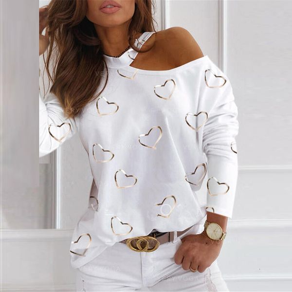 2021 new spring fashion heart print blouse women shirts elegant off shoulder halter casaul long sleeve loose pullovers female busa zn6q, White
2021 new spring fashion heart print blouse women shirts elegant off shoulder halter casaul long sleeve loose pullovers female busa zn6q, White