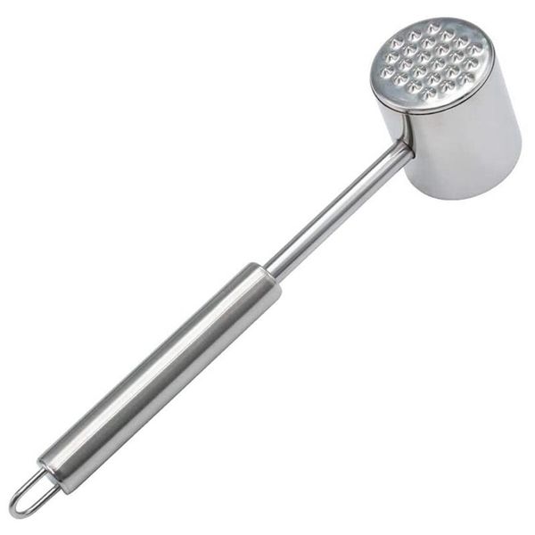 tenderizer,304 stainless steel mallet for tenderizing steak,beef, chicken, iamb and minced -dishwasher
tenderizer,304 stainless steel mallet for tenderizing steak,beef, chicken, iamb and minced -dishwasher