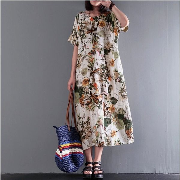 2021 new maxi women bohemian floral print vestidos spring summer sun ladies long tunic shirt es oversized vestido ckbg, Black;gray
2021 new maxi women bohemian floral print vestidos spring summer sun ladies long tunic shirt es oversized vestido ckbg, Black;gray