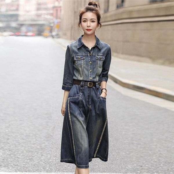 casual dresses 3xl plus sizedenim dress women spring and autumn 2021 slim clothing female student wear blue, Black;gray
casual dresses 3xl plus sizedenim dress women spring and autumn 2021 slim clothing female student wear blue, Black;gray