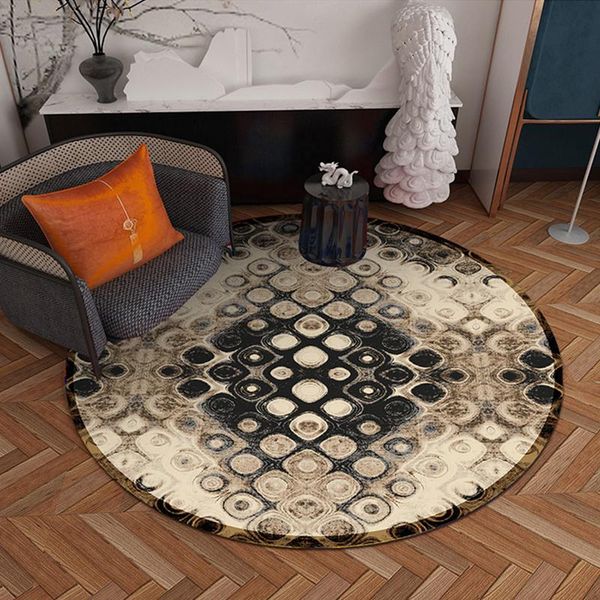 Carpets Nordic Round Bedroom Carpet Vintage Geometric Living Room Rug Hanging Seat Mat Bathroom Fluffy Home Rugs And Kids
Carpets Nordic Round Bedroom Carpet Vintage Geometric Living Room Rug Hanging Seat Mat Bathroom Fluffy Home Rugs And Kids
