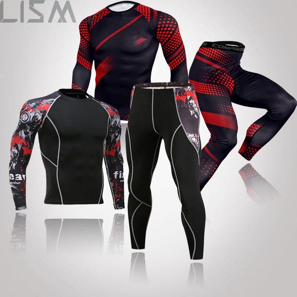 men's thermal underwear tracksuit men sports suit gym fitness compression clothes running jogging sportwear exercise workout rashguard, Black;white
men's thermal underwear tracksuit men sports suit gym fitness compression clothes running jogging sportwear exercise workout rashguard, Black;white