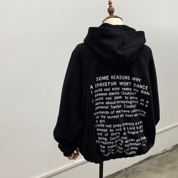 2021 new allover carta erd zper hoodies das mulheres dos homens outono inverno cartas de alta qualidade na parte traseira do vintage cardiga, Black
2021 new allover carta erd zper hoodies das mulheres dos homens outono inverno cartas de alta qualidade na parte traseira do vintage cardiga, Black