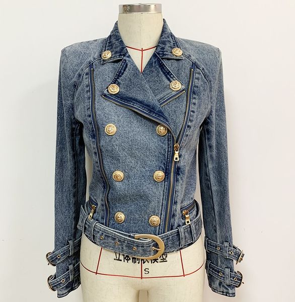 new style original design women's double-breasted denim jacket motorcycle jacket metal buckle coat short jacket outwear, Black;brown
new style original design women's double-breasted denim jacket motorcycle jacket metal buckle coat short jacket outwear, Black;brown