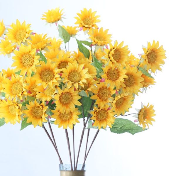 decorative flowers & wreaths 7 heads mini sunflower bouquet silk flower artificial home garden party wedding decoration diy
decorative flowers & wreaths 7 heads mini sunflower bouquet silk flower artificial home garden party wedding decoration diy
