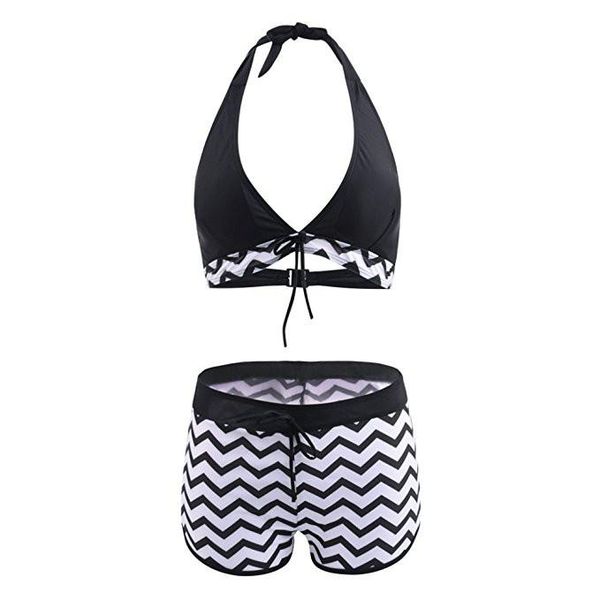 women's swimwear 2021 women tankini sets two piece bikini with surfing short boy shorts beach suit summer, White;black
women's swimwear 2021 women tankini sets two piece bikini with surfing short boy shorts beach suit summer, White;black