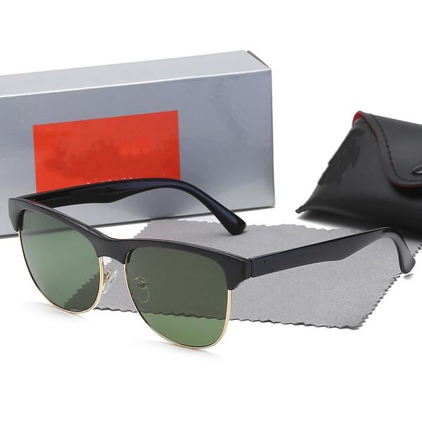 sunglasses deluxe men's uv-resistant designer outdoor driving party glasses with original box, White;black
sunglasses deluxe men's uv-resistant designer outdoor driving party glasses with original box, White;black