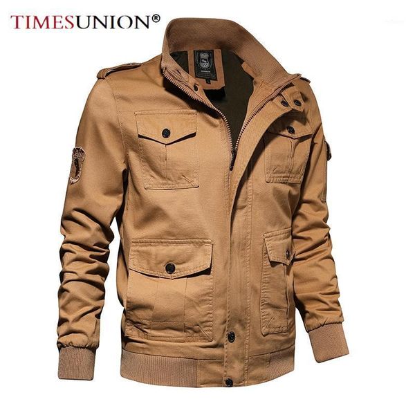 men's jackets 2021 spring autumn warm casual jacket men outdoor cotton brand windproof thick military uniform, Black;brown
men's jackets 2021 spring autumn warm casual jacket men outdoor cotton brand windproof thick military uniform, Black;brown