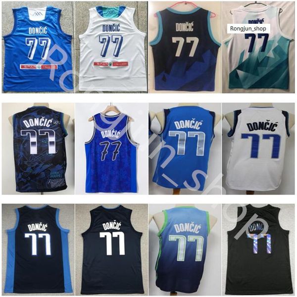 men doncic luka 77 jerseys basketball team blue white black gold sports shirts wholesale, Black;red
men doncic luka 77 jerseys basketball team blue white black gold sports shirts wholesale, Black;red