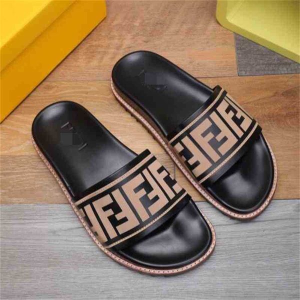 2021 new f men fashion comfortable versatile casual letter slippers beach shoes leather sandals zlh, Black
2021 new f men fashion comfortable versatile casual letter slippers beach shoes leather sandals zlh, Black