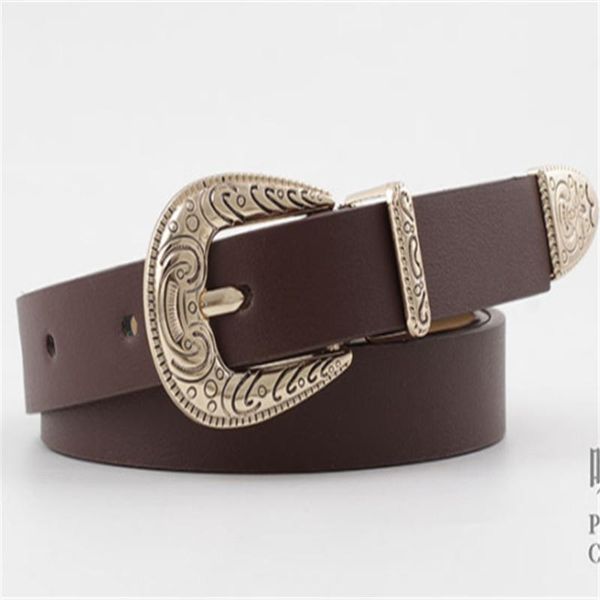 belts trendy retro buckle belt geometry ladies faux leather fashion decorative carved one pieces, Black;brown
belts trendy retro buckle belt geometry ladies faux leather fashion decorative carved one pieces, Black;brown