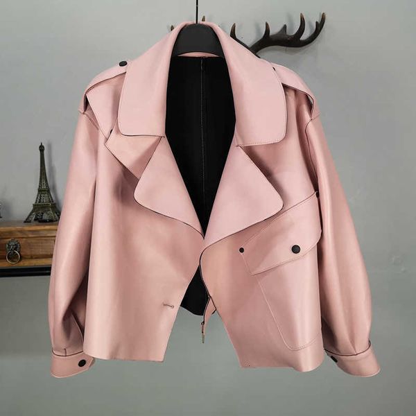 women's shorts shorts autumn winter designer women real sheepskin short jackets loose turn down collar motocycle genuine leather coats, White;black
women's shorts shorts autumn winter designer women real sheepskin short jackets loose turn down collar motocycle genuine leather coats, White;black