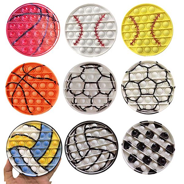 baseball football volleyball basketball push fidget toys for children dimple figet kids antistress bubble decompression toy
baseball football volleyball basketball push fidget toys for children dimple figet kids antistress bubble decompression toy