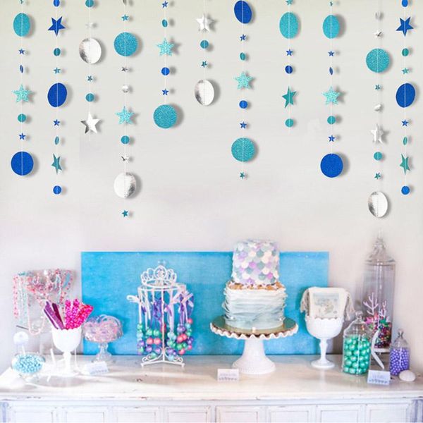 party decoration 4 meters star garland paper bunting banner hanging circle string wedding birthday baby shower room decor
party decoration 4 meters star garland paper bunting banner hanging circle string wedding birthday baby shower room decor