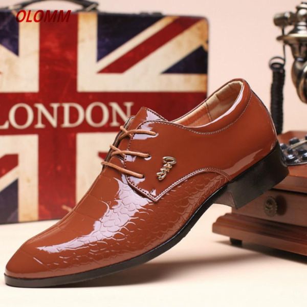 dress shoes the formal pointed toe men business leather oxford for fashion breathable tide, Black
dress shoes the formal pointed toe men business leather oxford for fashion breathable tide, Black