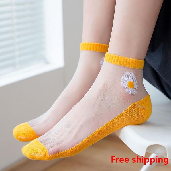 socks 5 pairs women's with flowers summer transparent boat leisure shallow invisible nylon ankle, Pink;yellow
socks 5 pairs women's with flowers summer transparent boat leisure shallow invisible nylon ankle, Pink;yellow