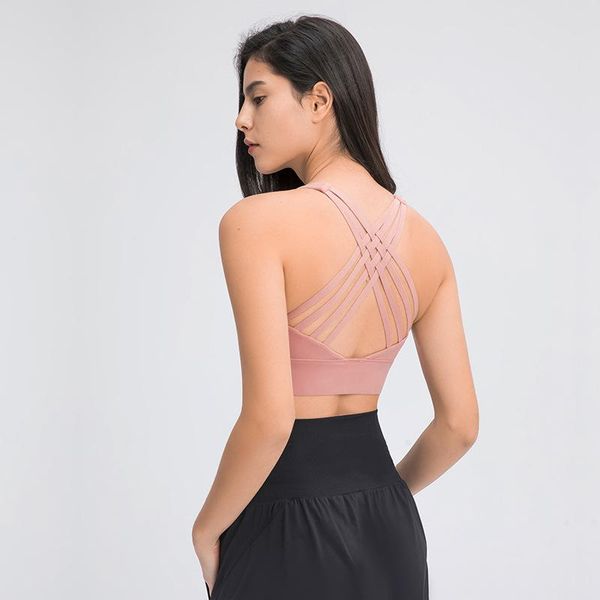 sports underwear spring summer new double-sided brushed women multi-strap cross-back shockproof sports bra, White;black
sports underwear spring summer new double-sided brushed women multi-strap cross-back shockproof sports bra, White;black